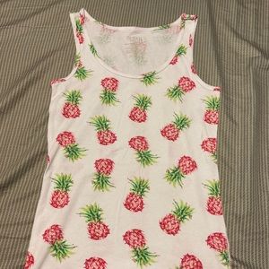 Pineapple tank top
